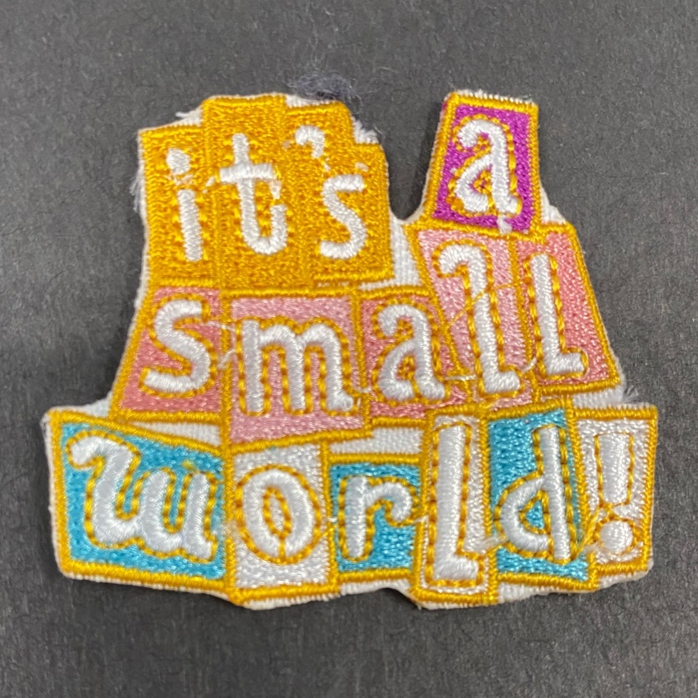 Disney Parks - It"s a Small World Embroidered Patch